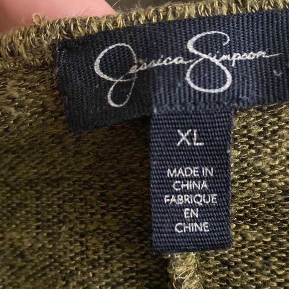 Jessica Simpson Sexy Lace Sweater - Picture 2 of 2